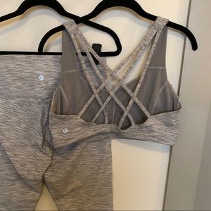 Soft gray Free To Be Serene bra